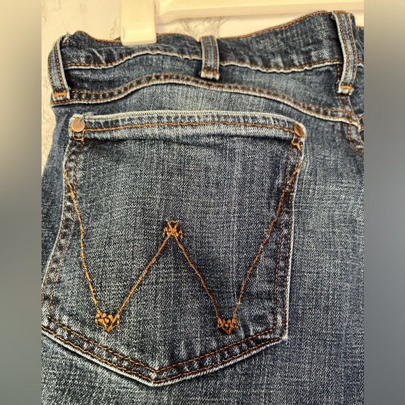 Wrangler Retro Jeans Men’s Boot Cut Slim Cut Size 36 Western Cowboy - Picture 6 of 10